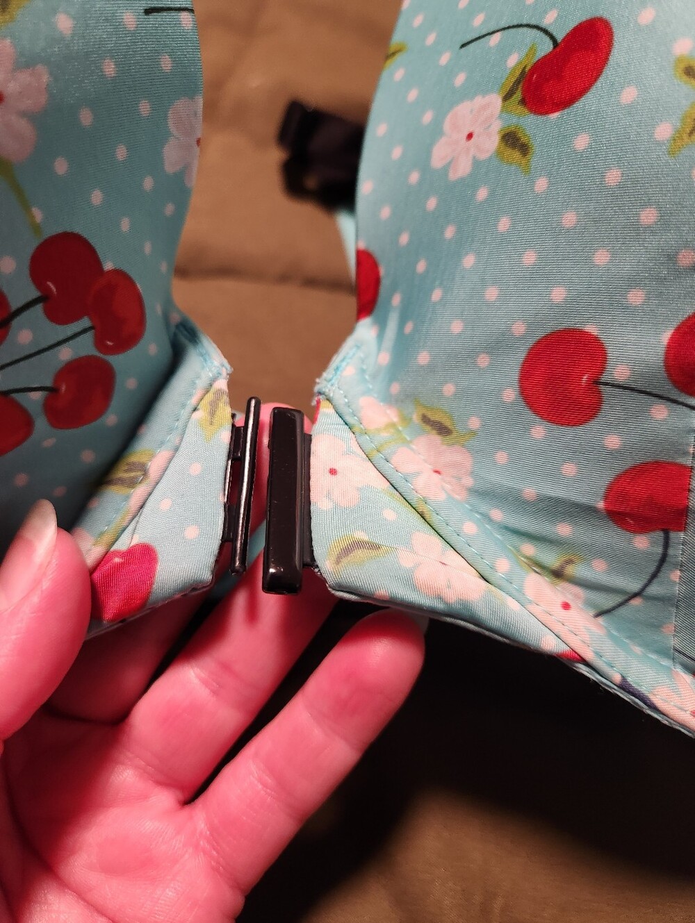 Torrid Front Close Cherry Bra - Picture 4 of 4